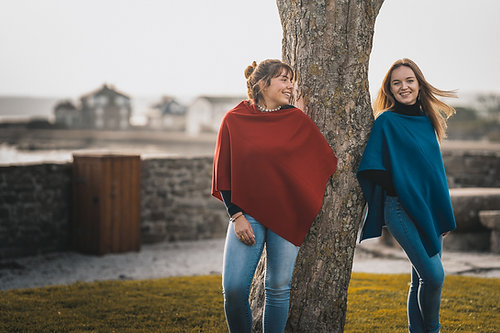 Poncho made in France